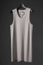 画像をギャラリービューアに読み込む, N/07 MINIMAL TANK TOP / SUPER STRETCH BARE TELECO (LIGHT BEIGE)