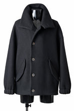 画像をギャラリービューアに読み込む, forme d'expression Bomber Short Coat (Black)