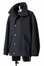 画像をギャラリービューアに読み込む, forme d'expression Bomber Short Coat (Black)