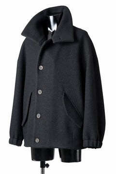 画像をギャラリービューアに読み込む, forme d'expression Bomber Short Coat (Black)