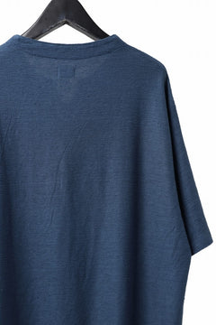 Load image into Gallery viewer, CAPERTICA OVERSIZED ASYMMETRY TEE / LINEN HEAVY JERSEY (ANTIQUE BLACK)