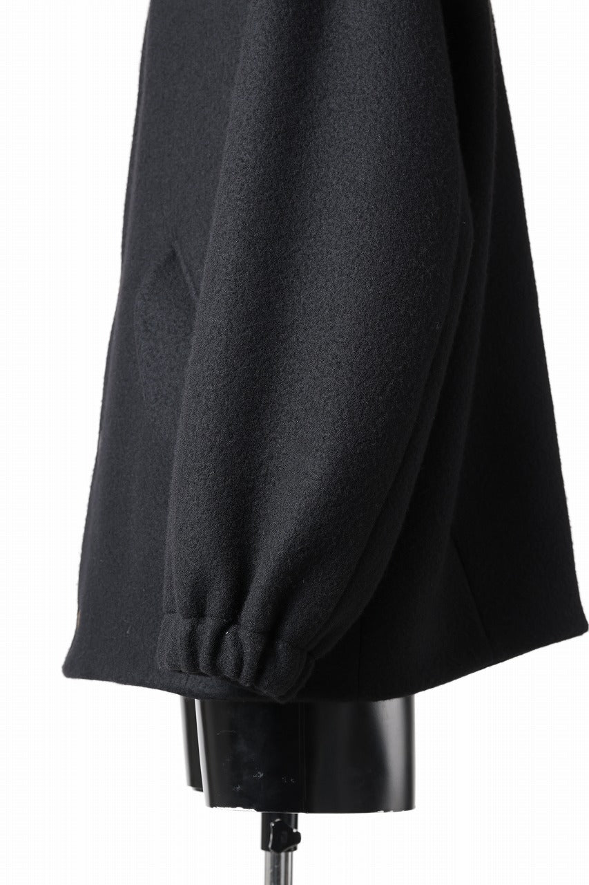 画像をギャラリービューアに読み込む, forme d'expression Bomber Short Coat (Black)