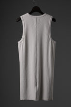 画像をギャラリービューアに読み込む, N/07 MINIMAL TANK TOP / SUPER STRETCH BARE TELECO (LIGHT BEIGE)