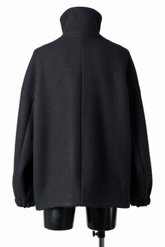 画像をギャラリービューアに読み込む, forme d'expression Bomber Short Coat (Black)