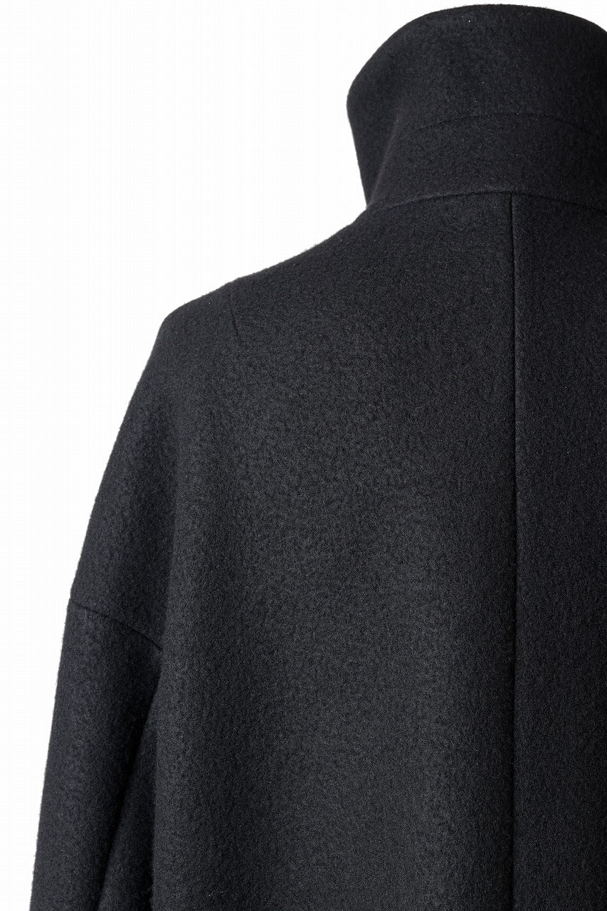 画像をギャラリービューアに読み込む, forme d'expression Bomber Short Coat (Black)