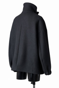 画像をギャラリービューアに読み込む, forme d'expression Bomber Short Coat (Black)