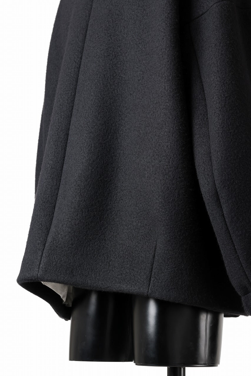 画像をギャラリービューアに読み込む, forme d'expression Bomber Short Coat (Black)