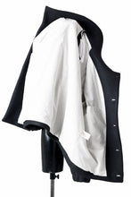 画像をギャラリービューアに読み込む, forme d'expression Bomber Short Coat (Black)
