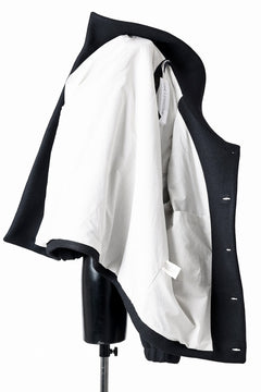 画像をギャラリービューアに読み込む, forme d'expression Bomber Short Coat (Black)