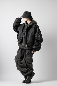 画像をギャラリービューアに読み込む, entire studios HEAVY GOCAR SWEAT PANTS (WASHED BLACK)