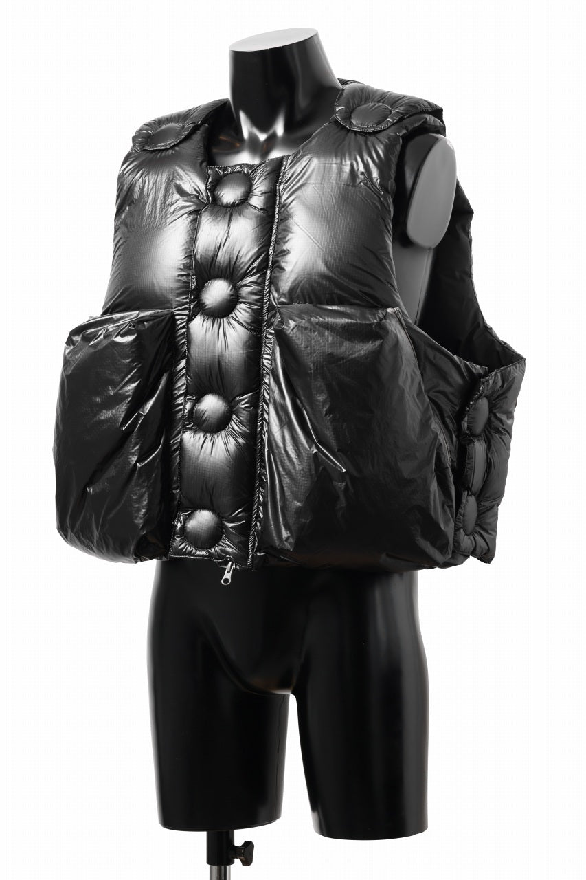 画像をギャラリービューアに読み込む, READYMADE PUFFY DOWN VEST (BLACK)