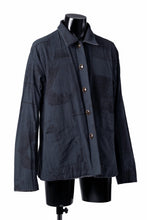 画像をギャラリービューアに読み込む, YUTA MATSUOKA shirt collar jacket / compressed wool jersey (dark gray)