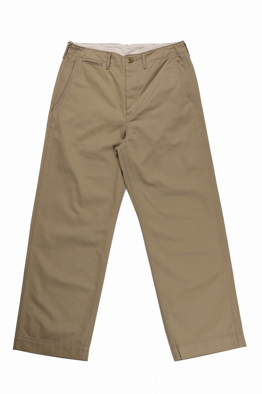 画像をギャラリービューアに読み込む, FULLCOUNT U.S.ARMY CHINO 41 TROUSERS (BROWN BEIGE)
