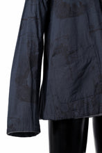 画像をギャラリービューアに読み込む, YUTA MATSUOKA shirt collar jacket / compressed wool jersey (dark gray)