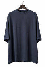 画像をギャラリービューアに読み込む, N/07 DOLMAN SHORT SLEEVE TEE / AQUASUITING THICK RIB (MIDNIGHT)