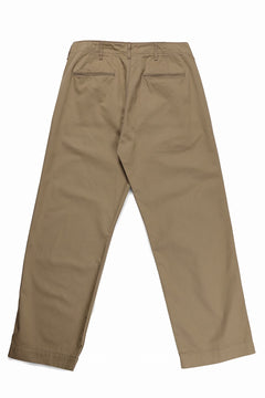 画像をギャラリービューアに読み込む, FULLCOUNT U.S.ARMY CHINO 41 TROUSERS (BROWN BEIGE)