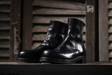 Load image into Gallery viewer, Portaille exclusive CLASSIC BACK ZIP BOOTS / HORWEEN CHROMEXCEL (BLACK)