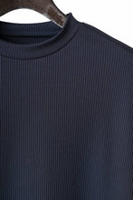 画像をギャラリービューアに読み込む, N/07 DOLMAN SHORT SLEEVE TEE / AQUASUITING THICK RIB (MIDNIGHT)