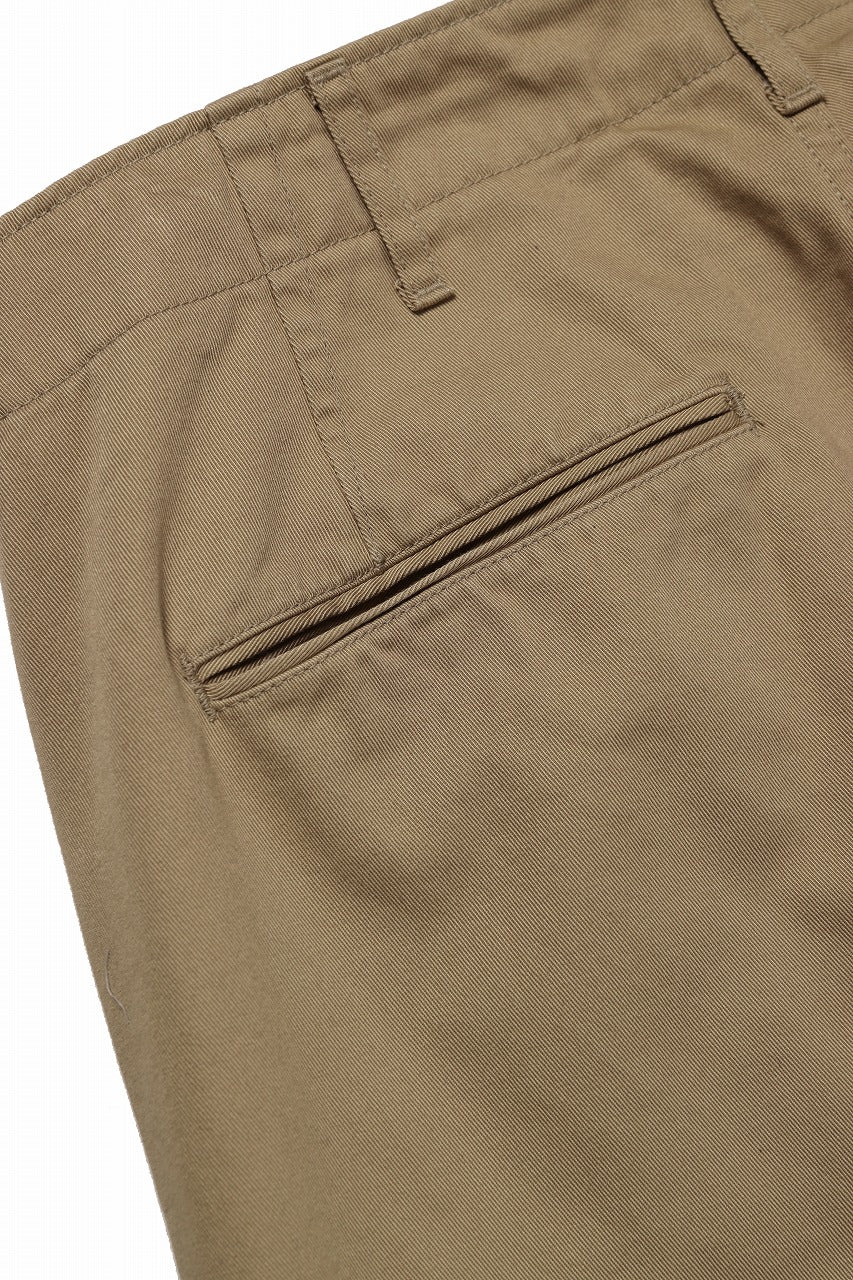 画像をギャラリービューアに読み込む, FULLCOUNT U.S.ARMY CHINO 41 TROUSERS (BROWN BEIGE)