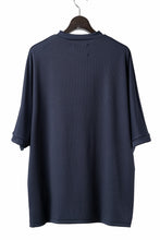 画像をギャラリービューアに読み込む, N/07 DOLMAN SHORT SLEEVE TEE / AQUASUITING THICK RIB (MIDNIGHT)