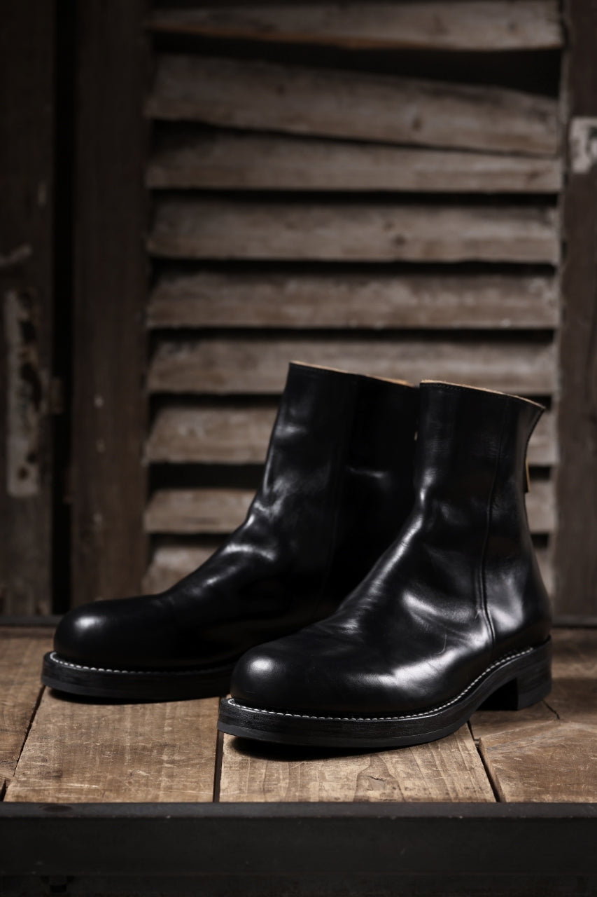 Load image into Gallery viewer, Portaille exclusive CLASSIC BACK ZIP BOOTS / HORWEEN CHROMEXCEL (BLACK)