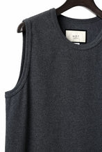 画像をギャラリービューアに読み込む, N/07 NO SLEEVE TOP / SUPER STRETCH BARE TELECO (HEATHER GREY)