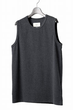 画像をギャラリービューアに読み込む, N/07 NO SLEEVE TOP / SUPER STRETCH BARE TELECO (HEATHER GREY)