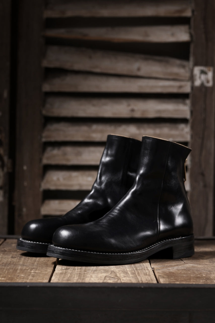 Load image into Gallery viewer, Portaille exclusive CLASSIC BACK ZIP BOOTS / HORWEEN CHROMEXCEL (BLACK)