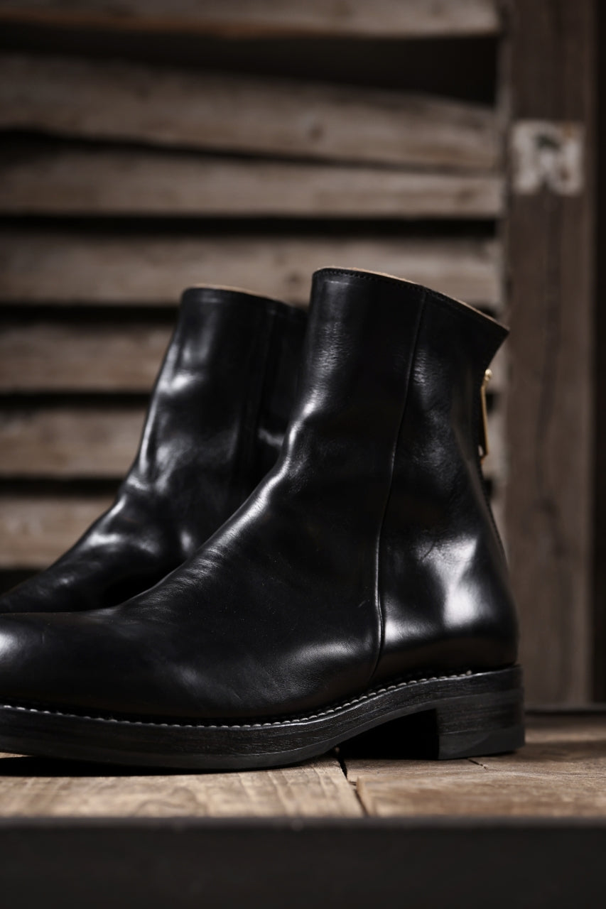 Load image into Gallery viewer, Portaille exclusive CLASSIC BACK ZIP BOOTS / HORWEEN CHROMEXCEL (BLACK)