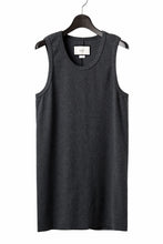 画像をギャラリービューアに読み込む, N/07 MINIMAL TANK TOP / SUPER STRETCH BARE TELECO (HEATHER GREY)