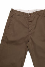 画像をギャラリービューアに読み込む, FULLCOUNT U.S.ARMY CHINO 41 TROUSERS (BROWN)