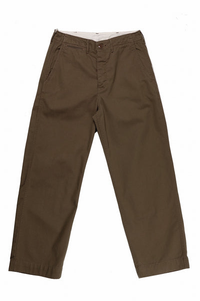 FULLCOUNT U.S.ARMY CHINO 41 TROUSERS (BROWN)