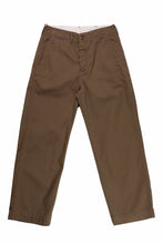 画像をギャラリービューアに読み込む, FULLCOUNT U.S.ARMY CHINO 41 TROUSERS (BROWN)