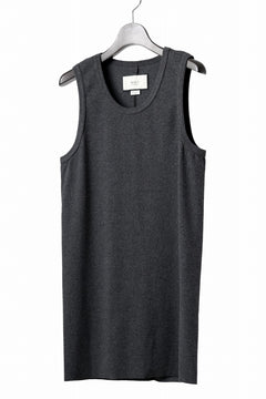 画像をギャラリービューアに読み込む, N/07 MINIMAL TANK TOP / SUPER STRETCH BARE TELECO (HEATHER GREY)