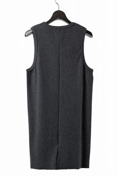 画像をギャラリービューアに読み込む, N/07 MINIMAL TANK TOP / SUPER STRETCH BARE TELECO (HEATHER GREY)