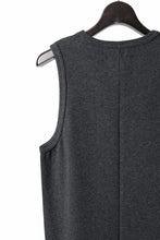 画像をギャラリービューアに読み込む, N/07 MINIMAL TANK TOP / SUPER STRETCH BARE TELECO (HEATHER GREY)