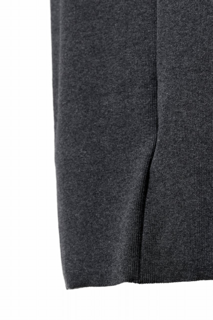 画像をギャラリービューアに読み込む, N/07 MINIMAL TANK TOP / SUPER STRETCH BARE TELECO (HEATHER GREY)