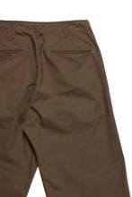 画像をギャラリービューアに読み込む, FULLCOUNT U.S.ARMY CHINO 41 TROUSERS (BROWN)