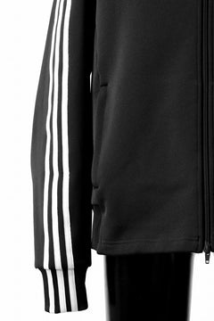 画像をギャラリービューアに読み込む, Y-3 Yohji Yamamoto THREE STRIPES TRACK JACKET (BLACK x OFF WHITE)