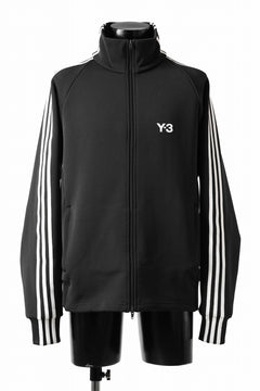 画像をギャラリービューアに読み込む, Y-3 Yohji Yamamoto THREE STRIPES TRACK JACKET (BLACK x OFF WHITE)