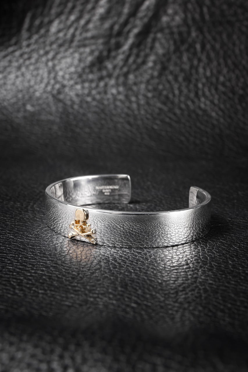 Load image into Gallery viewer, MASTERMIND WORLD BANGLE (GOLD x SILVER)