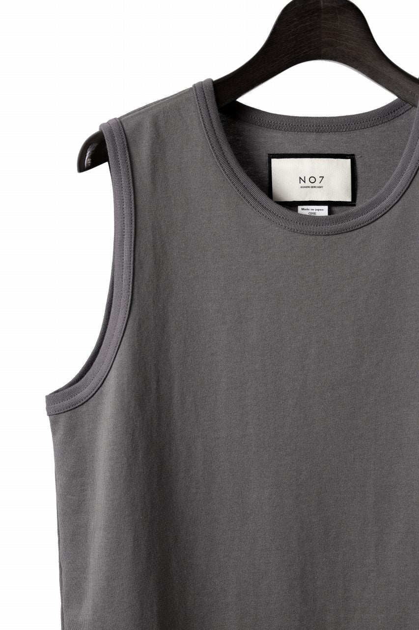 Load image into Gallery viewer, N/07 NO SLEEVE TOP / CLASSIC JERSEY (GREY)