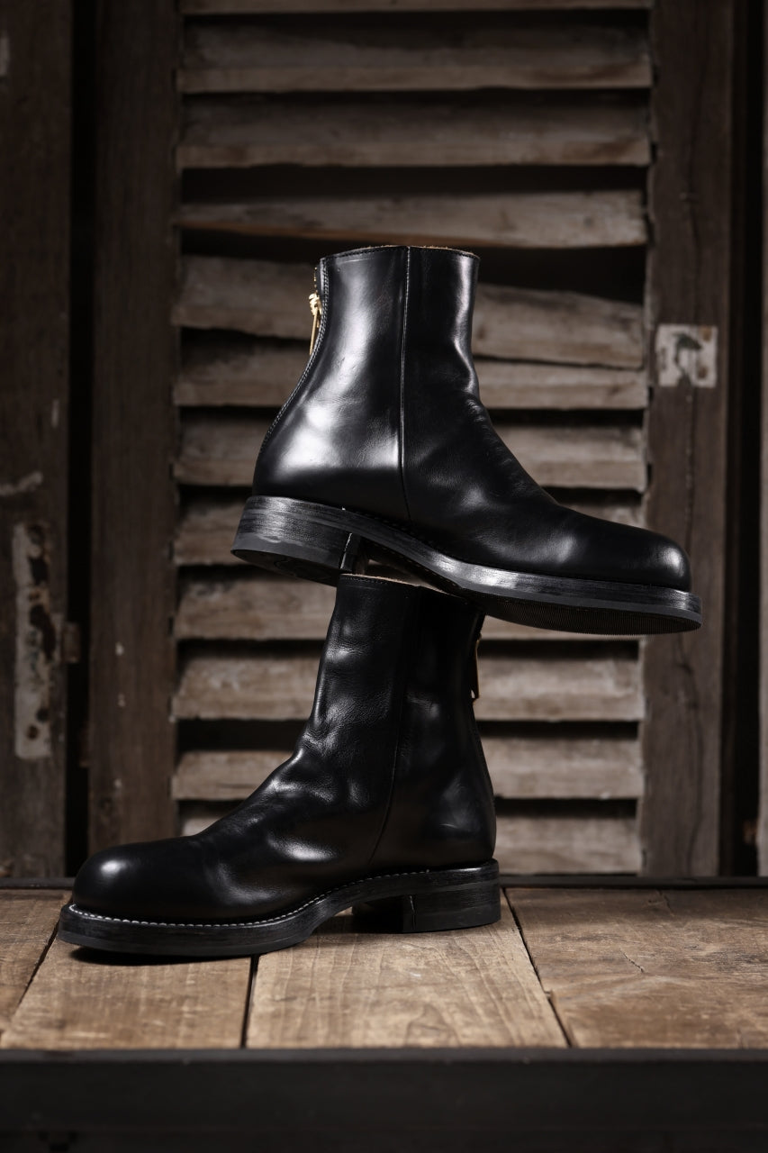 Load image into Gallery viewer, Portaille exclusive CLASSIC BACK ZIP BOOTS / HORWEEN CHROMEXCEL (BLACK)