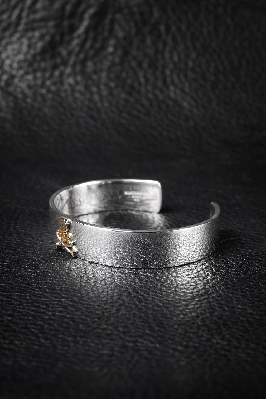 Load image into Gallery viewer, MASTERMIND WORLD BANGLE (GOLD x SILVER)