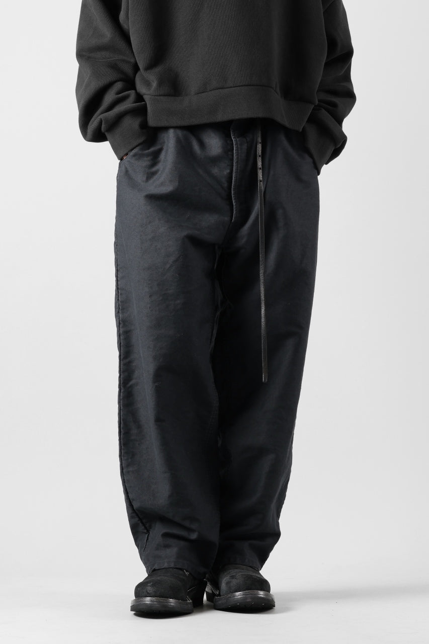 Load image into Gallery viewer, KLASICA BEAUFORT 5 PKT WORKERS TROUSERS / SURPHER DYED MOLE SKIN (DEEP SEA)