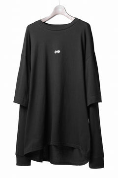 画像をギャラリービューアに読み込む, A.F ARTEFACT LAYERED LONG SLEEVE TOPS / PRINT TYPE-A (BLACK)