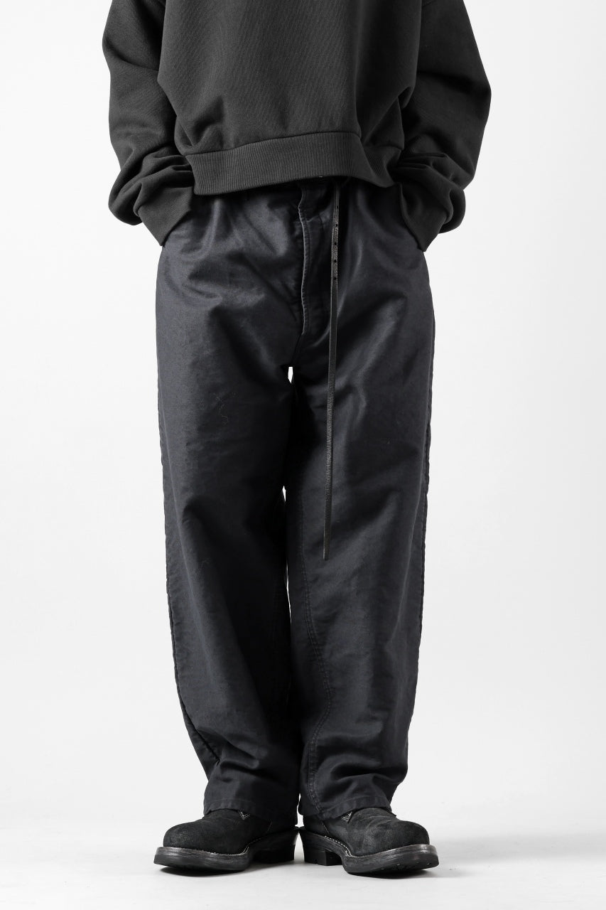 Load image into Gallery viewer, KLASICA BEAUFORT 5 PKT WORKERS TROUSERS / SURPHER DYED MOLE SKIN (DEEP SEA)