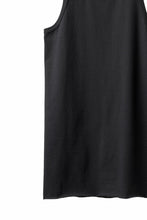 Load image into Gallery viewer, N/07 MINIMAL TANK TOP / CLASSIC JERSEY (BLACK)