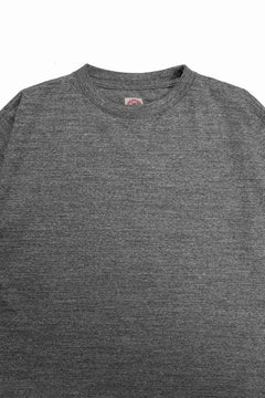 画像をギャラリービューアに読み込む, FULLCOUNT HEATHER GRAY T SHIRT / 16/1 RAFFY JERSEY CIRCULAR KNITTED (HEATHER GRAY)