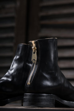 Load image into Gallery viewer, Portaille exclusive CLASSIC BACK ZIP BOOTS / HORWEEN CHROMEXCEL (BLACK)